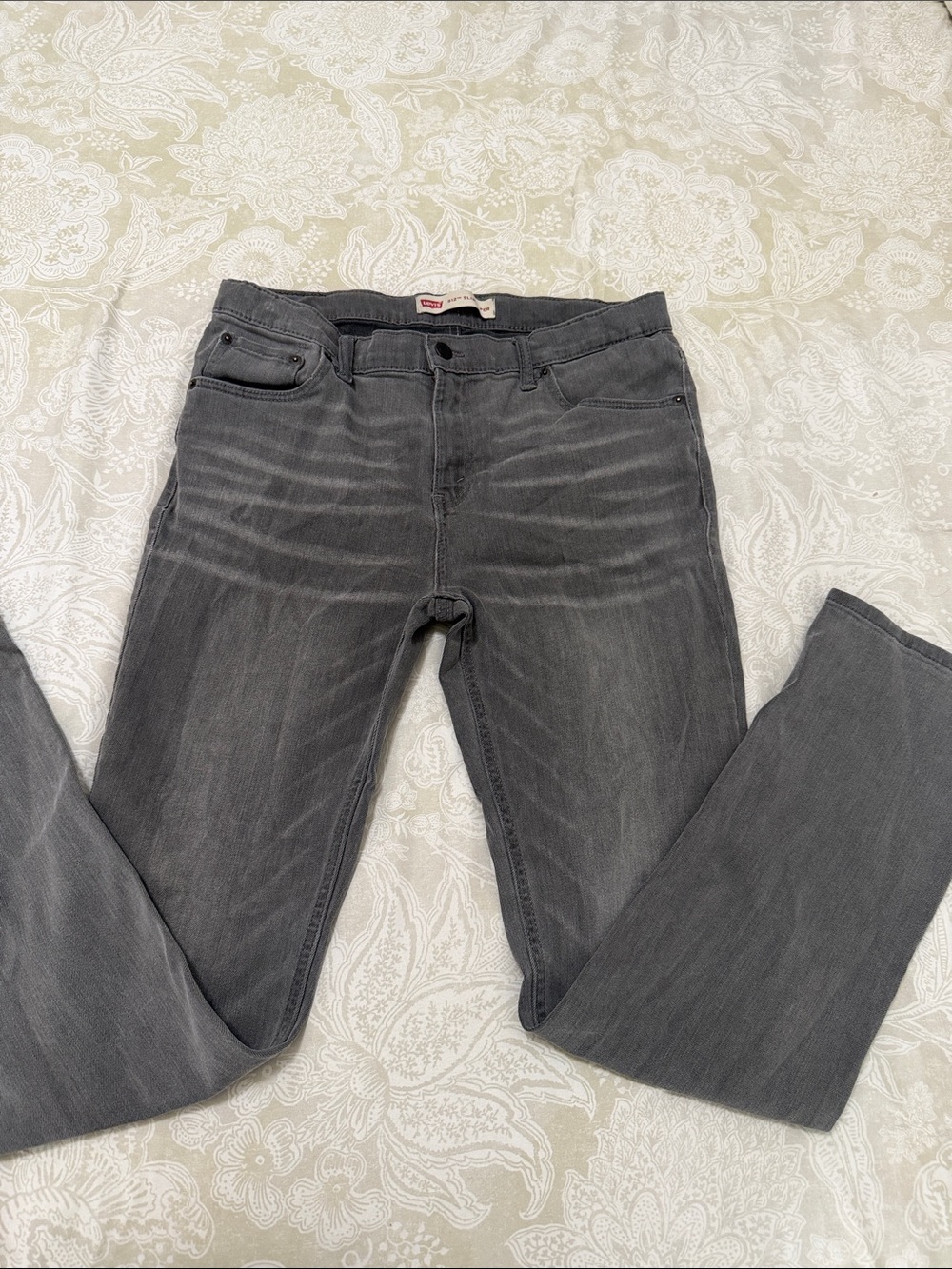Gray kids Slim Jeans